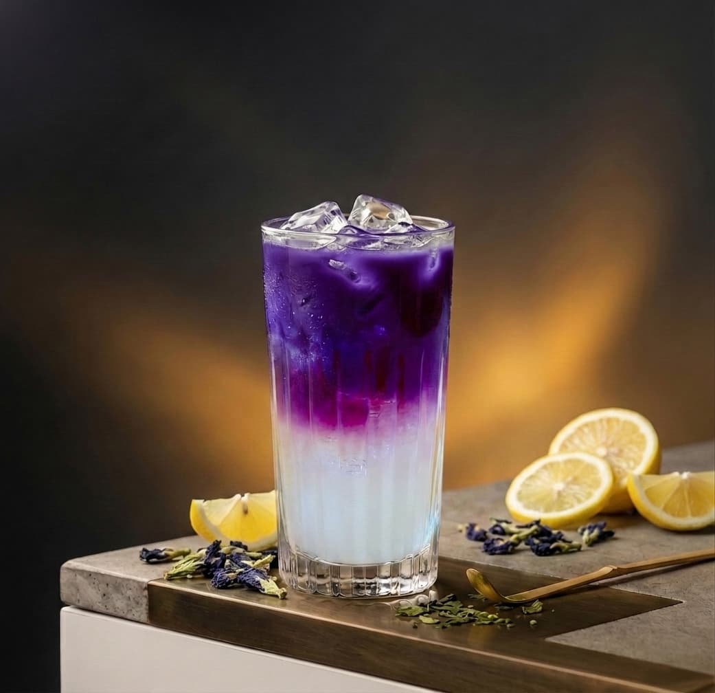 Butterfly Pea Tea Lemonade