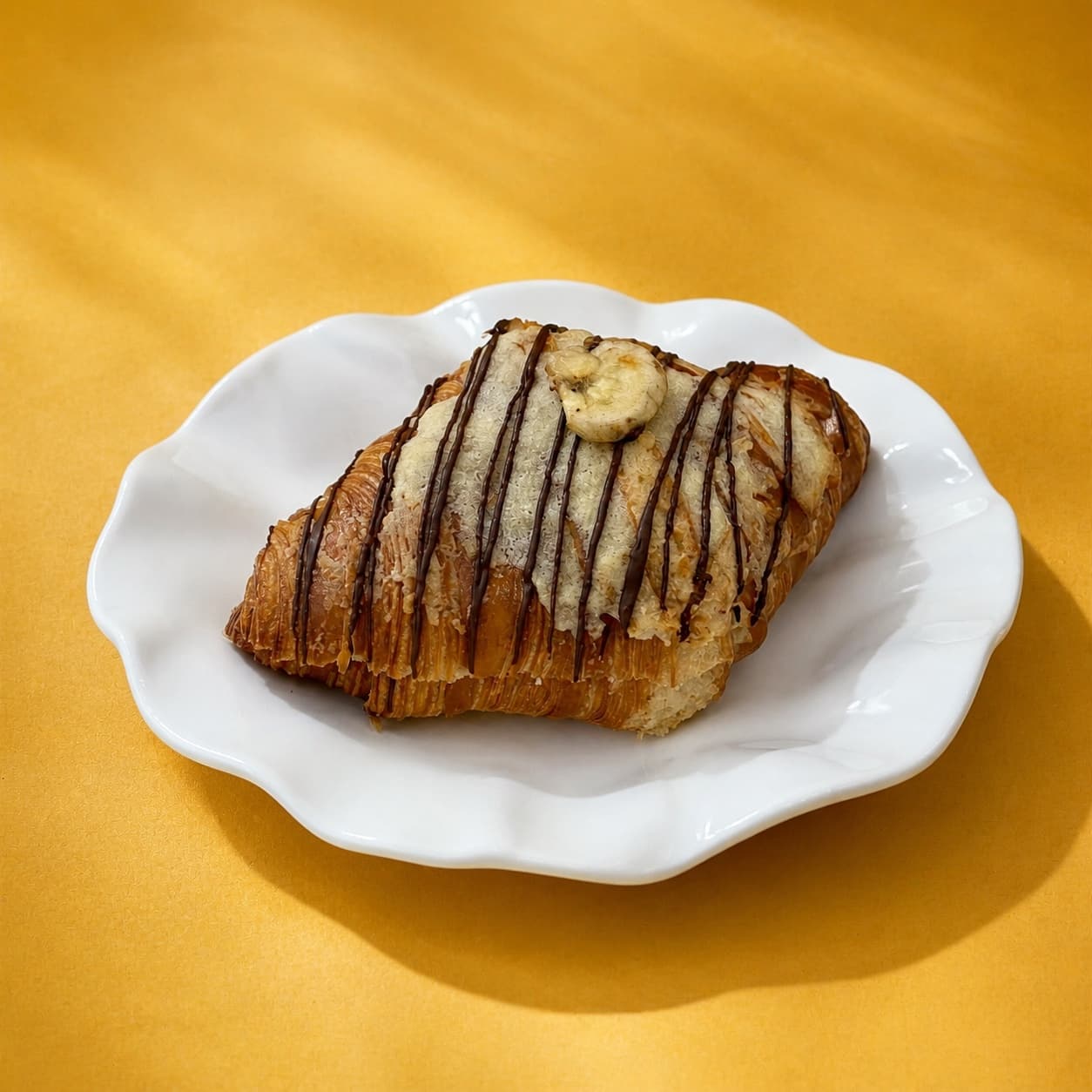 Chocolate Banana Croissant
