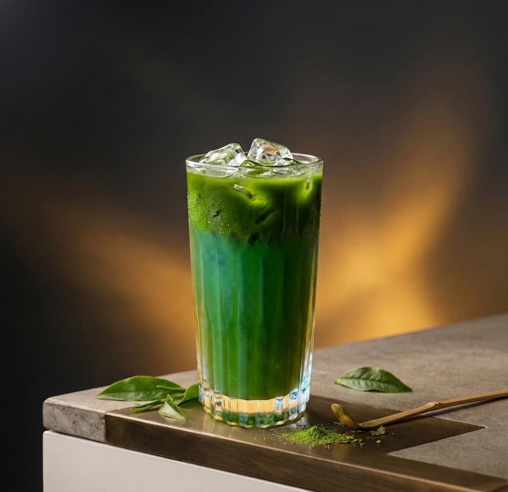 Matcha Latte - Ceremonial grade matcha with milk. Available Hot or Iced.
